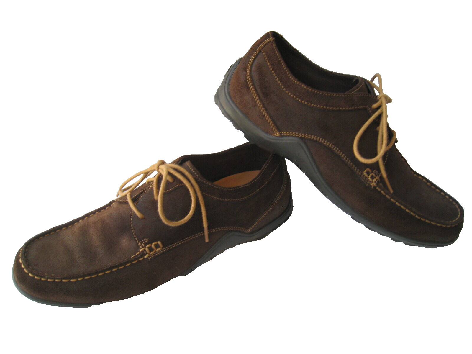COLE HAAN BROWN SUEDE LEATHER OXFORD MEN'S SIZE US 10M HOT RARE