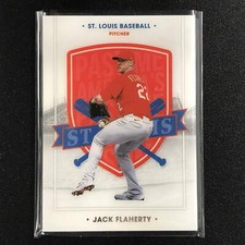 2021 Chronicles Jack Flaherty Americas Pastime Base No 28