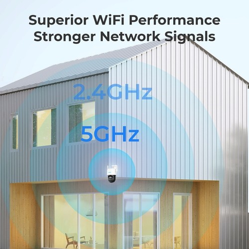 REOLINK 4MP WiFi Battery Solar Security Camera PTZ Auto Tracking Two-Way Audio - Picture 3 of 15
