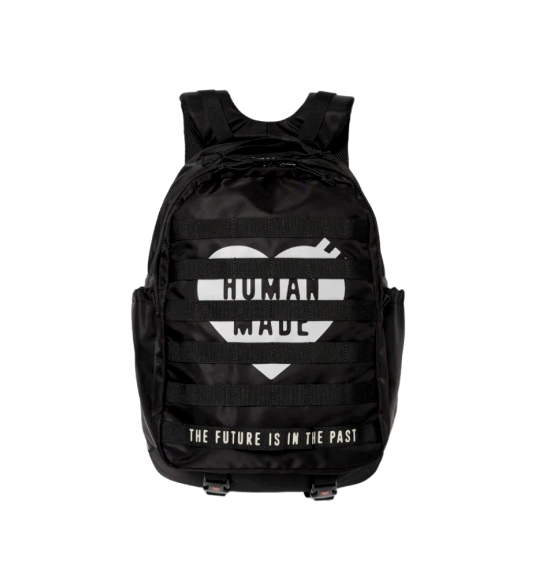 Human Made Military Backpack Black 100%Authentic HM27GD100
