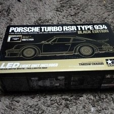TAMIYA 1/10 RC Porsche Turbo RSR Type 934 Black Edition 4WD Racing Car Model Kit