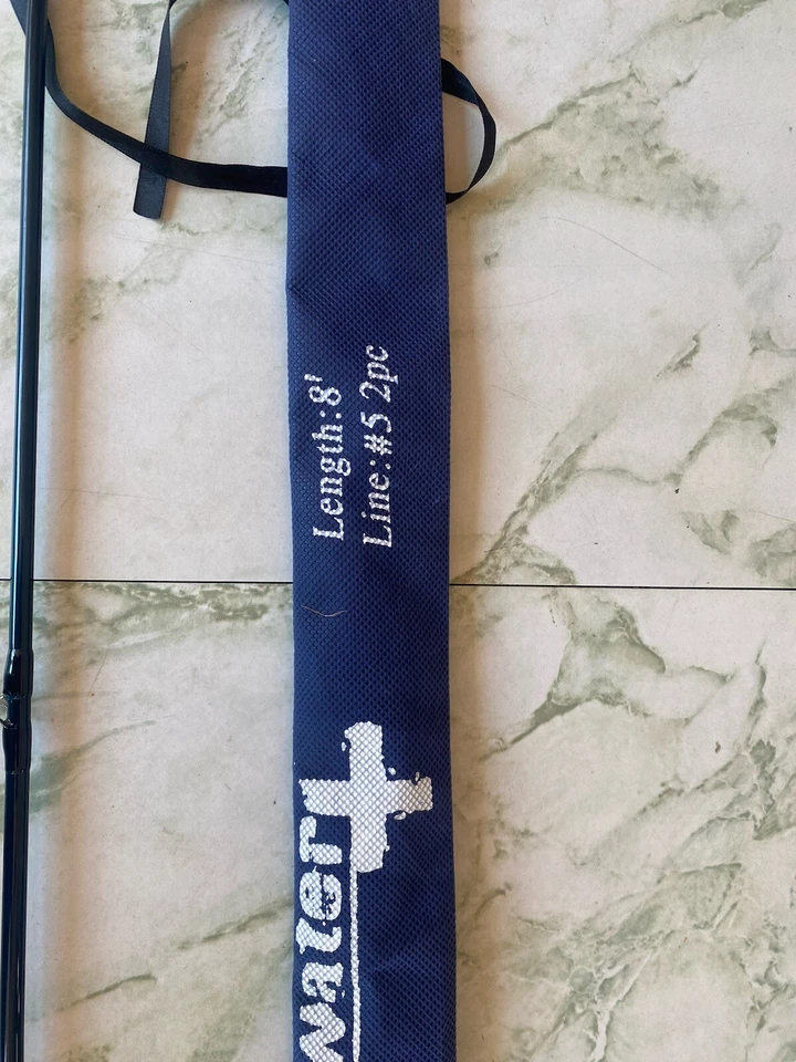 Caña de pescar con mosca Redington Crosswater CW 8' 2 piezas línea #5 con funda Foto 3 de 4