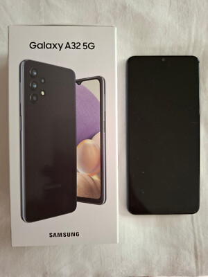 Samsung Galaxy A32 5G SM-A326B/DS - 64 GB - Awesome Black (Ohne Simlock)...