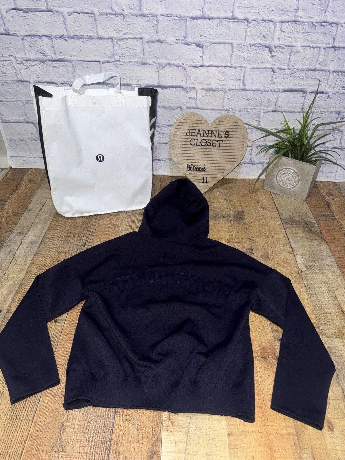 Lululemon Shaped Jacket Expression Midnight Navy … - image 9