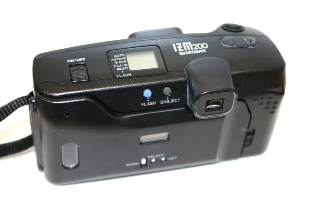 Olympus Izm 200 Quartzdate 38-80mm Point and shoot filmCamera