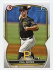 2023 Bowman Draft Baseball Rookie Card - #14 - Paul Skenes - Pittsburgh Pirates