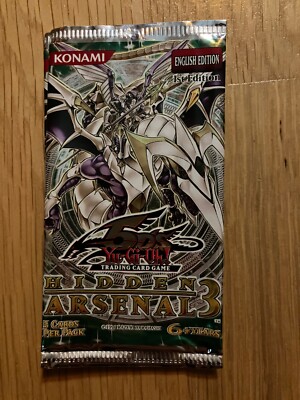 YuGiOh - Hidden Arsenal 3 Booster Pack LEER - 1. Auflage -