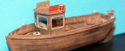 Motor Lugger Krabbenboot Waterline MB22 UNLACKIERT OO Scale Langley Models Kit