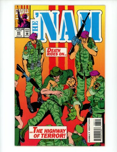 Nam #83 Comic Book 1993 VF- Marvel Ed Marks War Comics - Photo 1/2