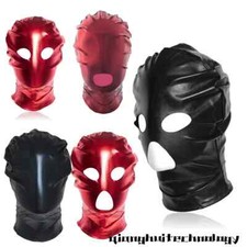 Open Mouth Eye Hole Full Face Mask Hood Role Play Costume Headgear Mask Hood