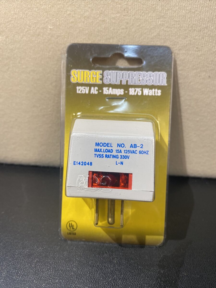 Surge Suppressor By DS & A Model AB-2 125V AC 15Amps 1885 Surge Suppressor By DS & A Model AB-2 125V AC 15Amps 1885