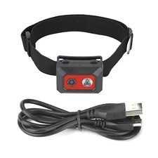 F18 Head Strap Camera W/LED Headlamp 1.3MP HD 1080P Compact and Portable