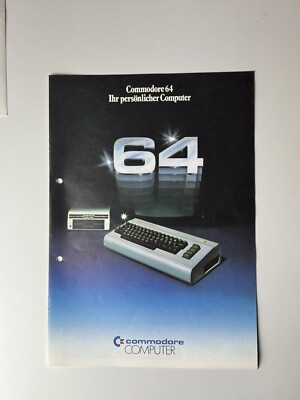Flyer Commodore 64 - C64 - Ihr persönlicher Computer - Mai 1983 (Broschüre)