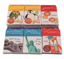 Assorted flash cards