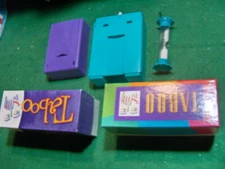 UPICK - Taboo Game Replacement Card Holder  Sand Timer Score Sheets Parts Pieces