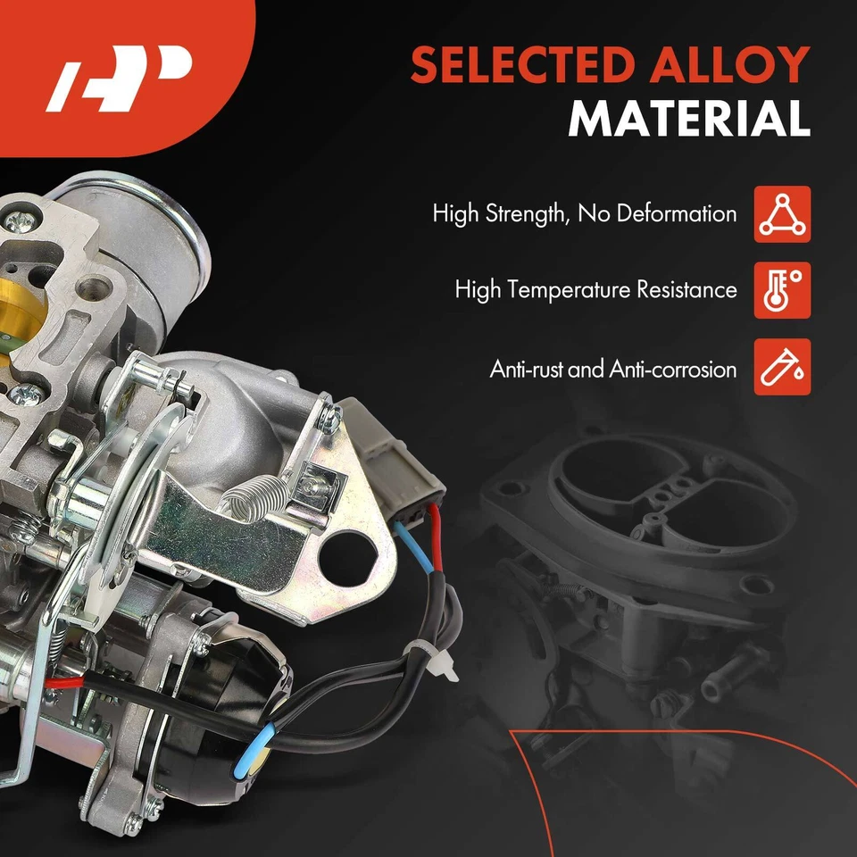 Carburetor 2 Barrel for Nissan 720 pickup  1983-1986 2.4L Z24 engine Pathfinder - Image 4 of 4