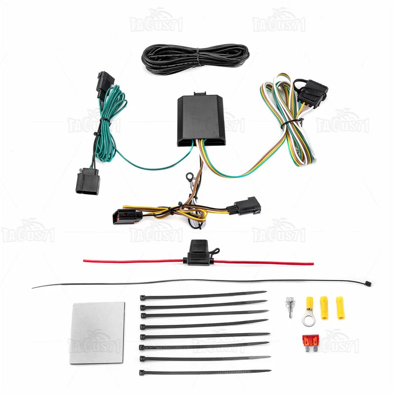 Trailer Wiring Harness Kit For Jeep Patriot 08-17 Chrysler Town & Country 08-10 - Image 4 of 4