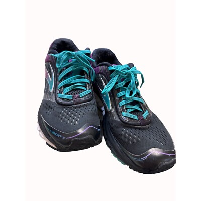 Brooks Ghost women s black pink running athletic shoe sneakers size 9.5 SKU 4127
