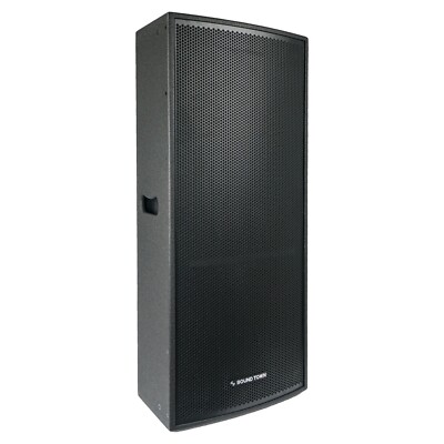 Sound Town CARME Series Dual 15'' 2-Way Professional Loudspeaker (CARME-215B)