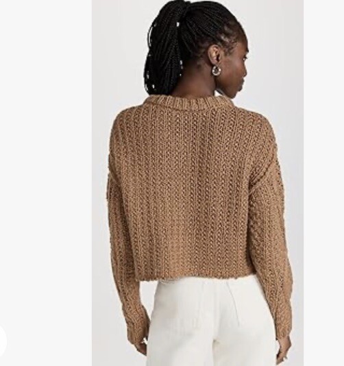 NWOT $148 Free People Cutting Edge Cable Knit Sweater Size S NWOT $148 Free People Cutting Edge Cable Knit Sweater Size S