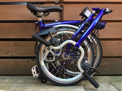 brompton purple metallic