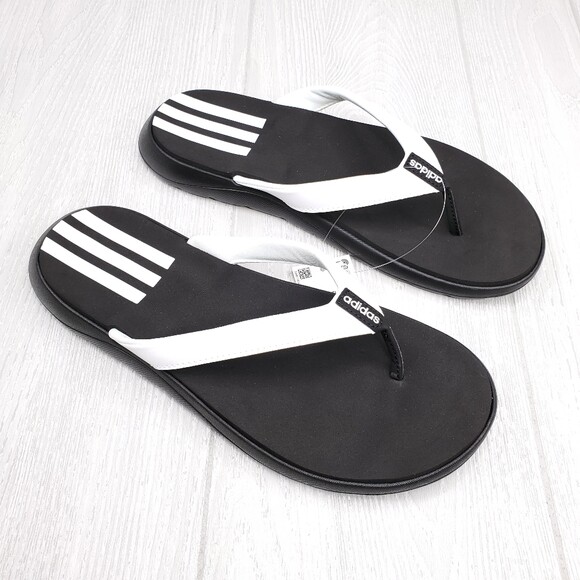Adidas Comfort Flip Flop Thong Sandals Women's Shoes Size 7, 8, 9 NWT | eBay