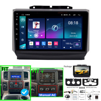 9'' Android Stereo Radio GPS Navigation Für 2013-18 Dodge RAM 1500-5500 Carplay