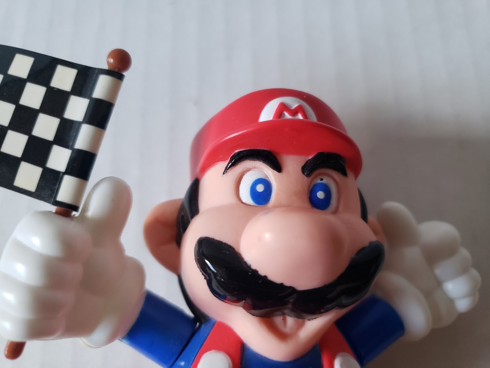 Vintage 1989 Nasta Nintendo Super Mario Bros 2 Mario Wind Up Toy Figure