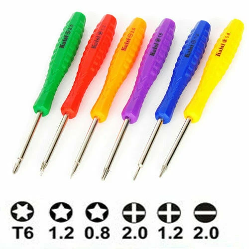 Kit de herramientas de reparación de apertura 16 en 1 juego de destornilladores para iPhone y iPad cortador Sim Foto 2 de 4