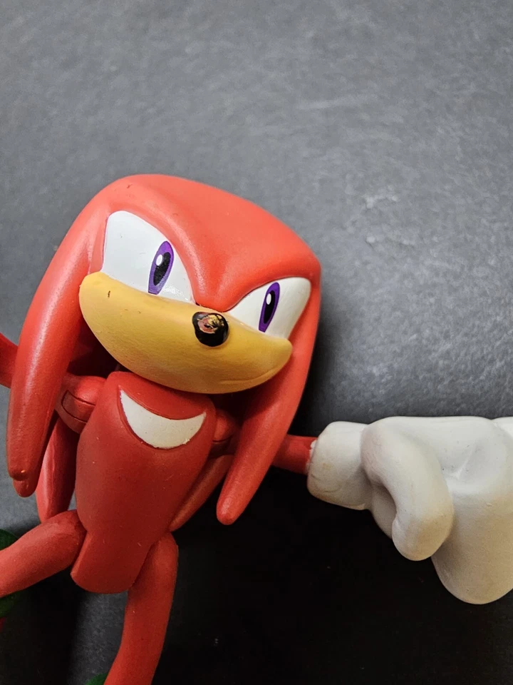 Figura TOMY RARA Sonic the Hedgehog Knuckles Tails + EXTRAS VER FOTOS Y LEER 2-3" Foto 4 de 4