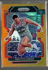 2022 Panini Prizm WWE Prizms Orange #144 Brutus Creed /99 