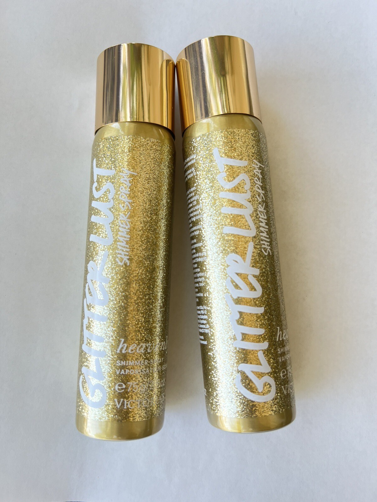 2 Pc Victoria Secret Glitter Lust Heavenly Shimmer Spray 2.5oz *New eBay