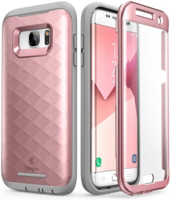 For Samsung Galaxy S7Edge, Clayco Hera Fullbody Case 360 Protection Screen Cover