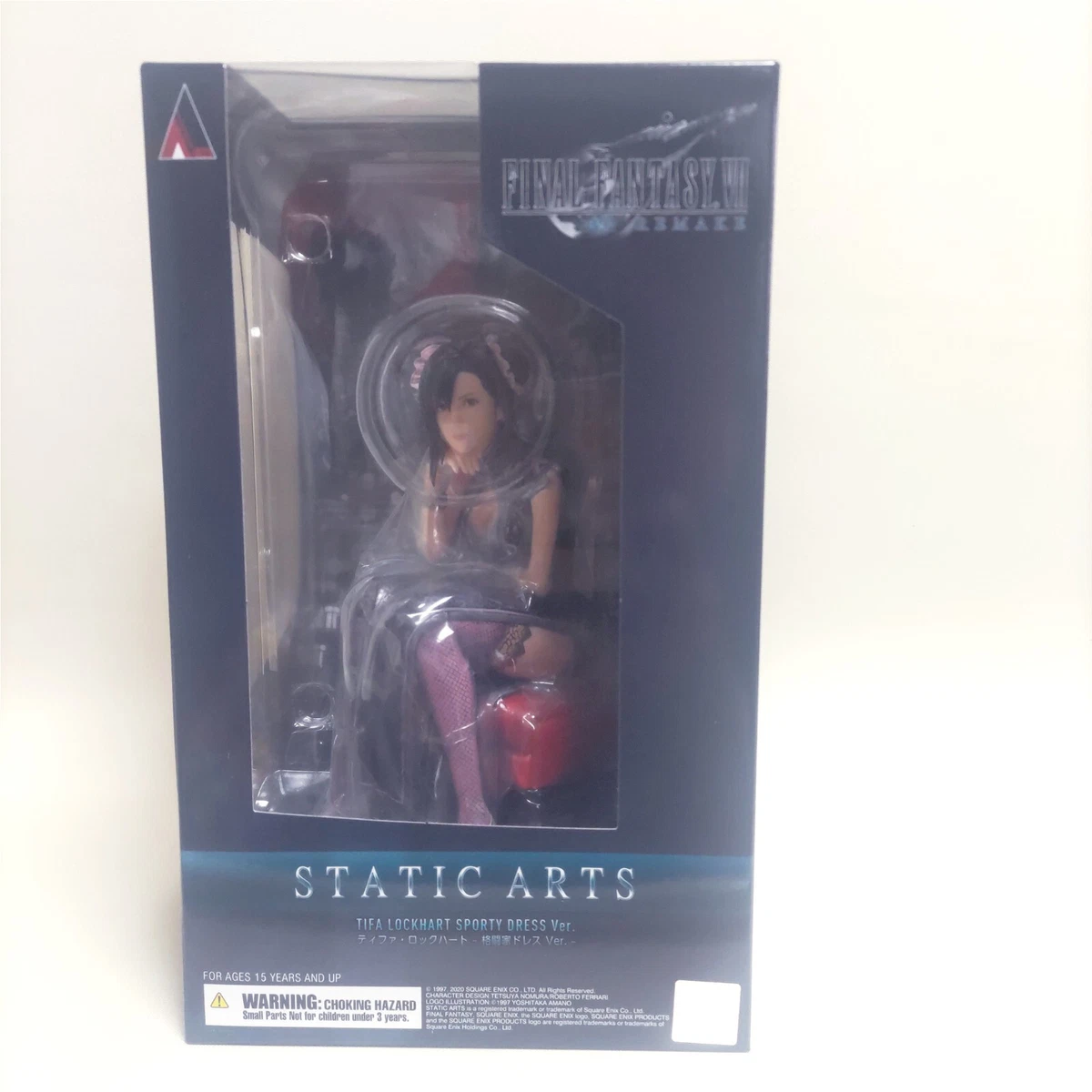 FINAL FANTASY VII Remake Static arts Tifa Lockhart Fighter Dress Ver. Figure New