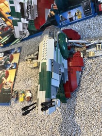 LEGO 8097 Star Wars Slave I Boba Fett Ship 569pcs Retired Set figures included