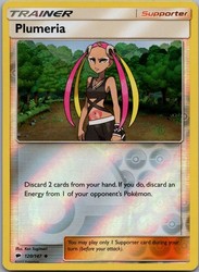 Plumeria 120/147 Reverse Holo Uncommon Burning Shadows Pokemon TCG