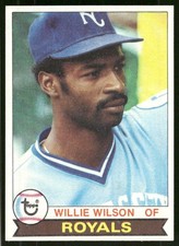 Willie Wilson 1979 Topps #409 Kansas City Royals Vintage Rookie Card RC NM. rookie card picture