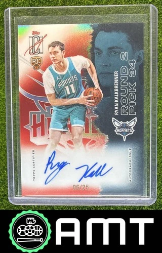2025 Topps Signature Ryan Kalkbrenner Base (RAW)