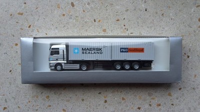 AWM MAN Maersk / P&O Nedlloyd Container-Sattelzug OVP 1:87