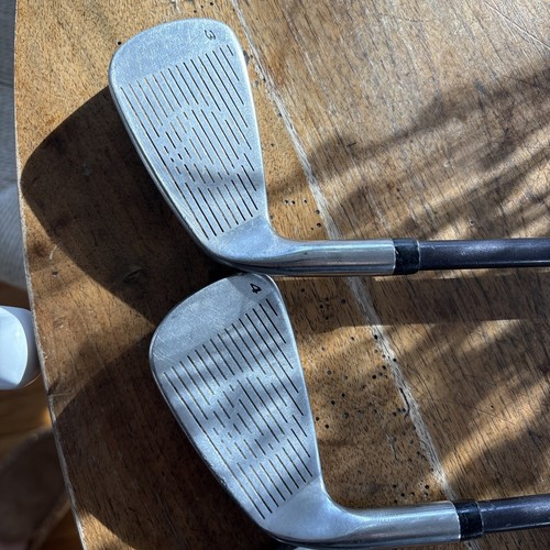 TaylorMade Burner Oversize Iron Set 3-9 iron Bubble S-90 Plus Stiff Graphite RH - Foto 6 di 9
