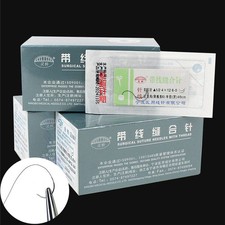 Con Ago Sutura Bellezza Doppia Palpebra Chirurgia Ago 50PZ Filo Sutura Nylon