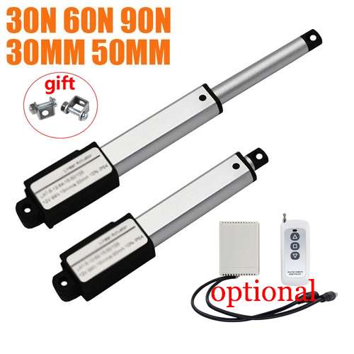 12V 30mm 50mm Micro Linear Actuator High Speed 30mm/s Linearantrieb Robotics VR - Picture 1 of 22