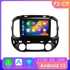 For Chevy Colorado 2015-2018 GMC Canyon Android 14 Carplay Radio Stereo WiFi GPS