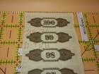 Pittsburgh Cincinnati Chicago St Louis Railroad Bond Coupons Strip of 10 1870s — photo 6