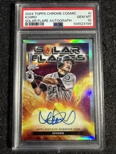 2024 Topps Cosmic Chrome - Solar Flares Auto Ichiro Suzuki Gem Mint PSA 10