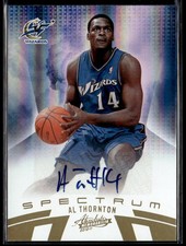 2010-11 Panini Absolute Memorabilia Al Thornton Spectrum Signatures Gold /199 HS