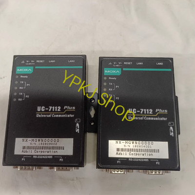 1PCS USED MOXA UC-7112-LX Serial port server Fast delivery Via Fedex/DHL