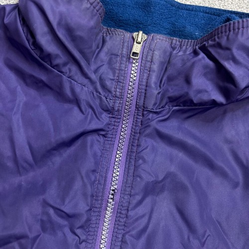 VINTAGE Patagonia Jacket Adult X Large Purple USA Made Fleece Lined Coat Men* - Picture 8 of 19