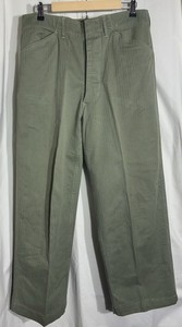 WWII ERA USMC P1941 HBT UTILITY TROUSERS