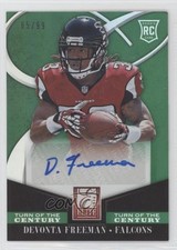 2014 Elite Rookie Turn of the Century Signatures 65/99 Devonta Freeman Auto 16vd